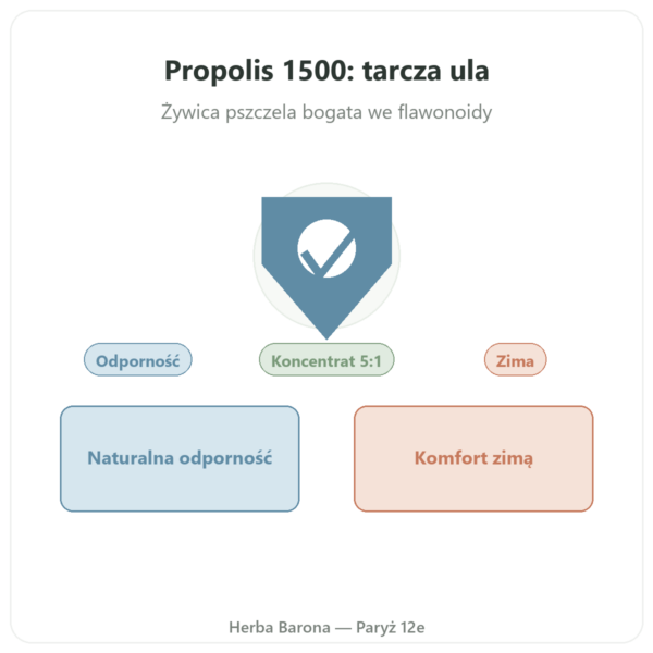 Propolis 1500mg NOW Foods 100 kapsułek prezentacja Paris Herba Barona