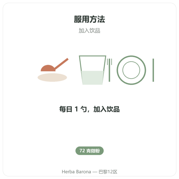 PROPOLIA 超浓缩蜂胶粉 72g | 购买 使用方法与建议剂量 Paris Herba Barona