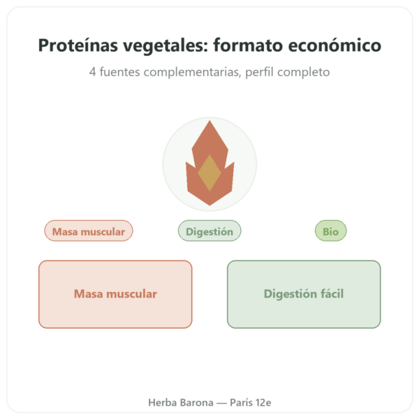 Proteína vegetal BIO – Dynveo – 1 kg presentación Paris Herba Barona
