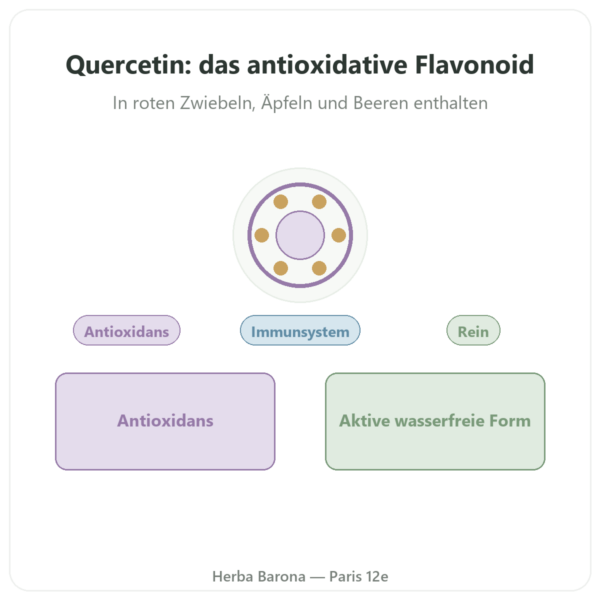 Quercetin anhydrid – Dynveo – 500 mg – 60 Kapseln Vorstellung Paris Herba Barona