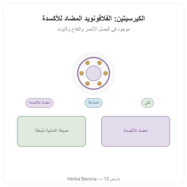 كيرسيتين 500 ملغ – 60 كبسولة – DYNVEO عرض المنتج Paris Herba Barona