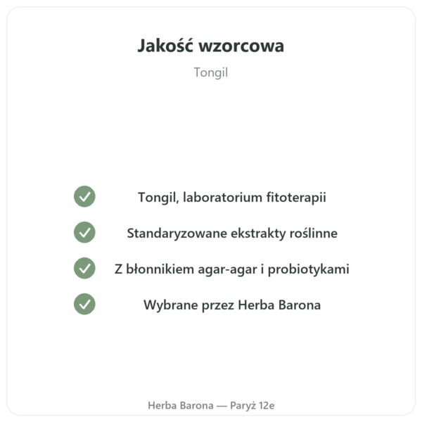 REGOLAX – Senes Kruszyna na tranzyt – Tongil – 50 kapsułek jakość Paris Herba Barona