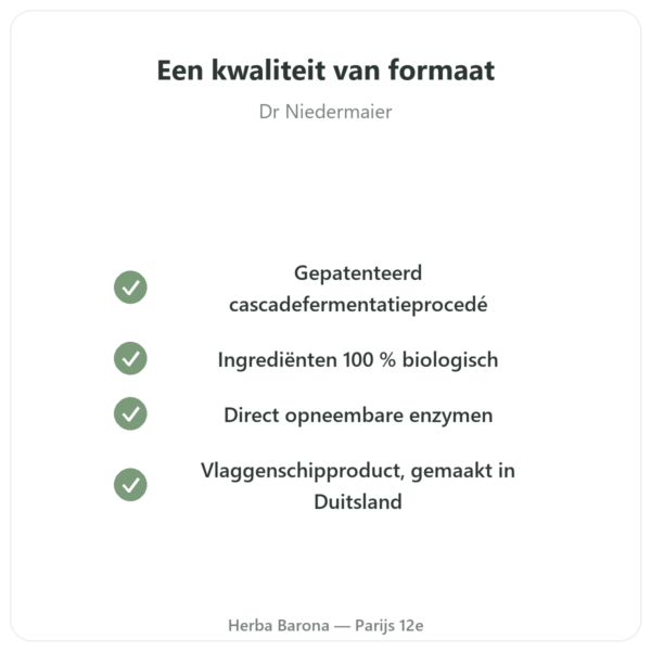 Regulat Pro Bio Original van Dr Niedermaier – 350 ml kwaliteit Paris Herba Barona