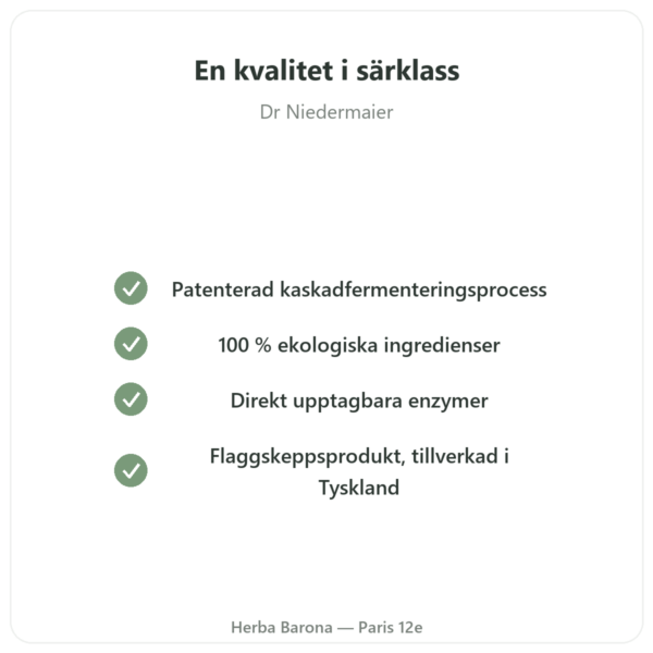 Regulat Pro Bio Original från Dr Niedermaier – 350 ml kvalitet Paris Herba Barona