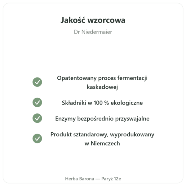 Regulat Pro Bio Original Dr. Niedermaiera – 350 ml jakość Paris Herba Barona
