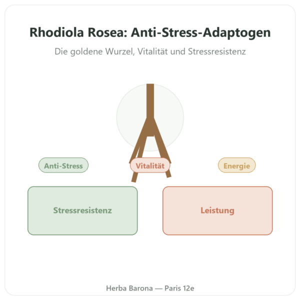 Rhodiola Rosea Adaptogen – Dynveo – 60 Kapseln Vorstellung Paris Herba Barona
