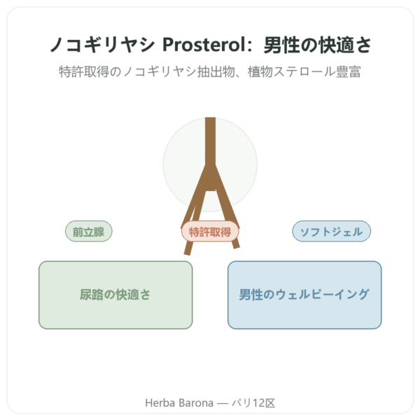 Saw Palmetto Prosterol 320 mg Doctor’s Best 60ソフトジェル presentation Paris Herba Barona