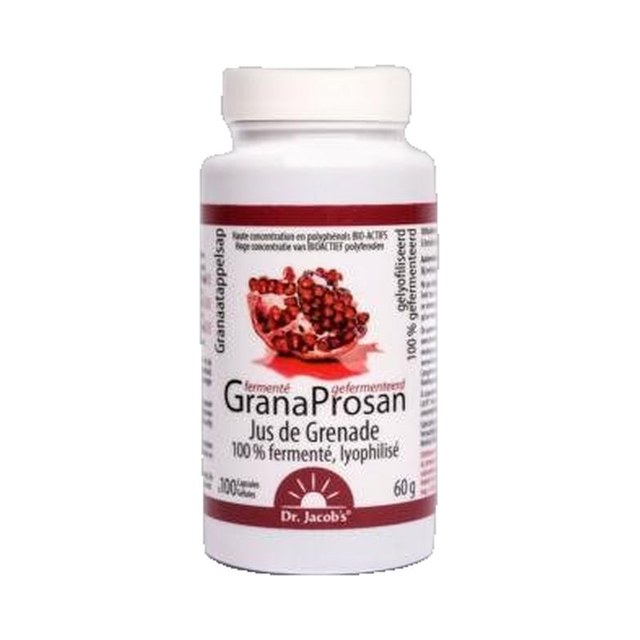 Granaprosan-Dr Jacob-100 gélules (élixir de grenade en capsules)