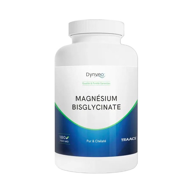 Magnésium bisglycinate TRAACS® – 800mg – 180 gélules Dynveo