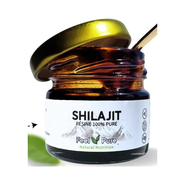 Meilleur Shilajit 2026 – Résine Pure Feel Pure – 75% Acide Fulvique – Cachemire