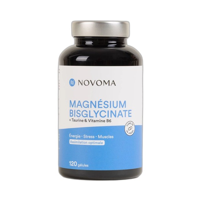 Magnésium Bisglycinate – Novoma – 120 Gélules