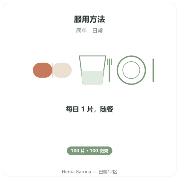 硒 100 微克 – NOW Foods – 100 片 使用方法与建议剂量 Paris Herba Barona