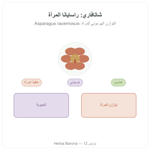 شاتافاري عضوي – Ayur-vana – 60 كبسولة عرض المنتج Paris Herba Barona