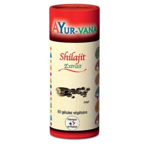 Shilajit en gélules – Ayur-vana – 60 gélules Paris Herba Barona