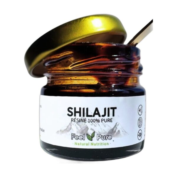 Shilajit resine pure Feel Pure pot verre 30g Paris 12e Herba Barona