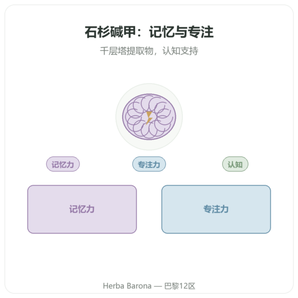 石杉碱甲 – Dynveo – 60 粒 产品展示 Paris Herba Barona