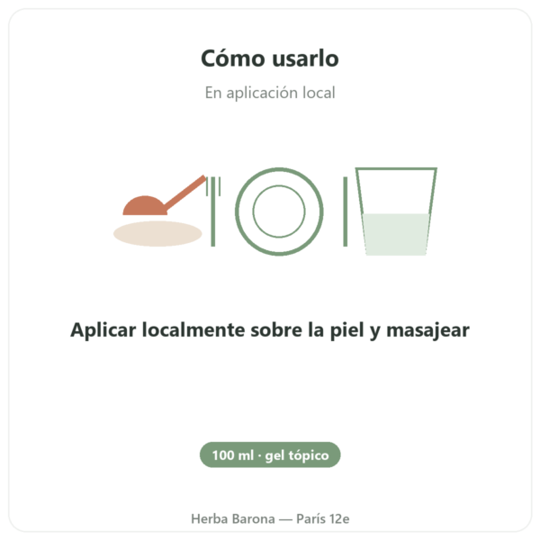 Silicio Orgánico G5 Gel – 100 ml modo de empleo y dosis Paris Herba Barona