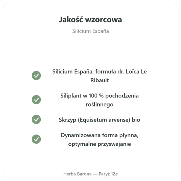 Silicium G7 Siliplant 1L – Silicium Espana jakość Paris Herba Barona