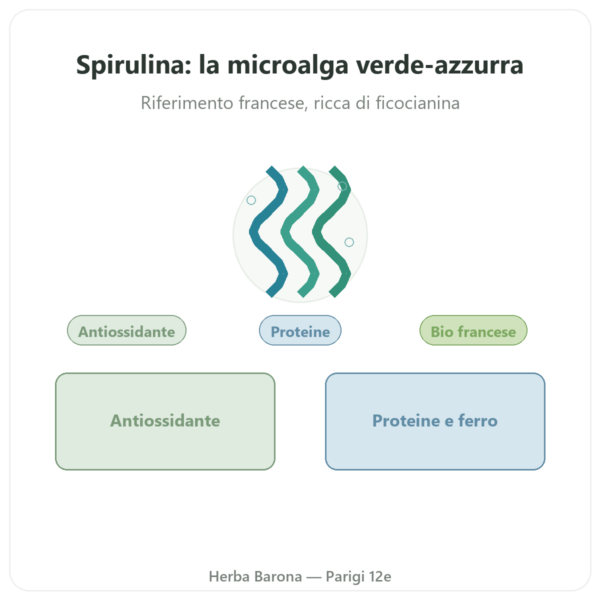 Spirulina Francese BIO Dynveo – 90 compresse – Francia presentazione Paris Herba Barona