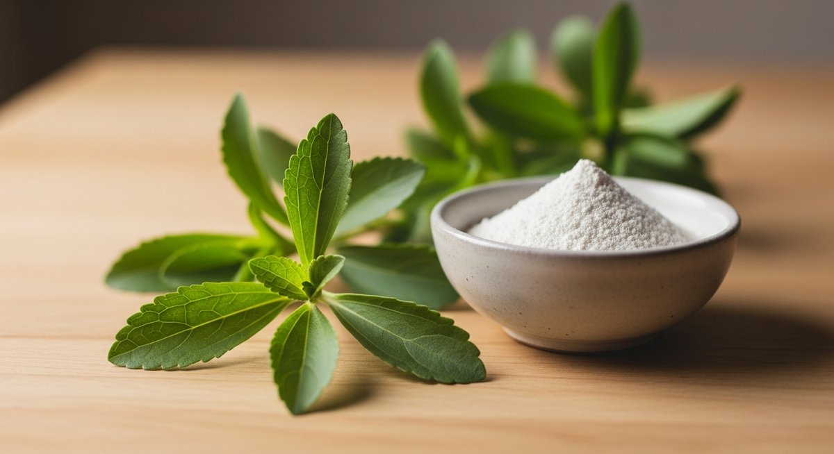 Stevia yaprakları ve doğal tatlandırıcı tozu, Herba Barona Paris 12. bölge