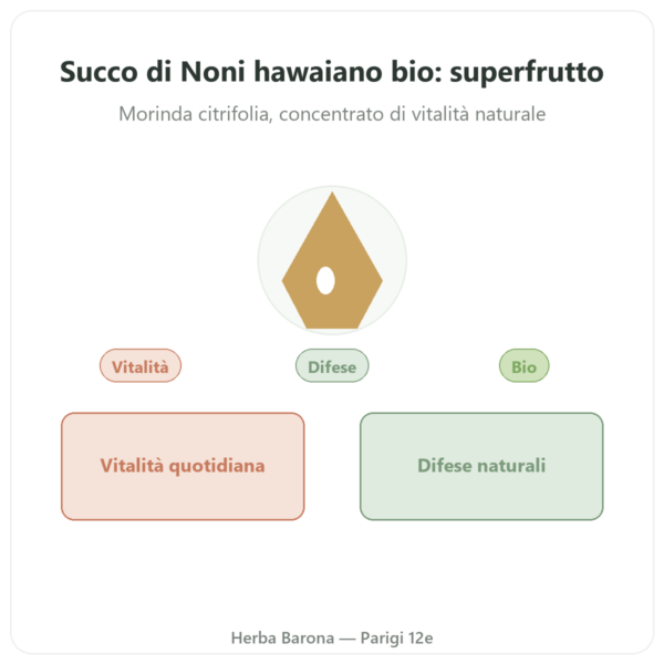 Succo di Noni Bio – SFB – 500 ml presentazione Paris Herba Barona