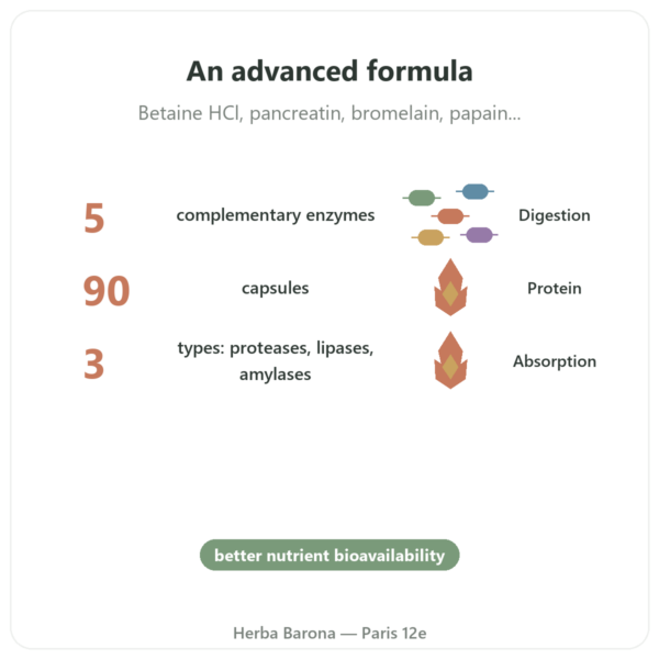 Super Digestive Enzymes - 90 Capsules - Now Foods benefits and key facts Paris Herba Barona