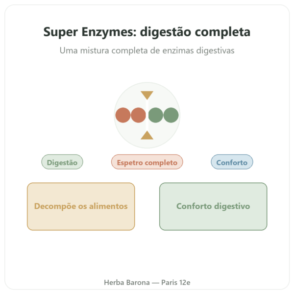 Super Enzimas Digestivas – 90 Cápsulas – Now Foods – Comprar apresentação Paris Herba Barona