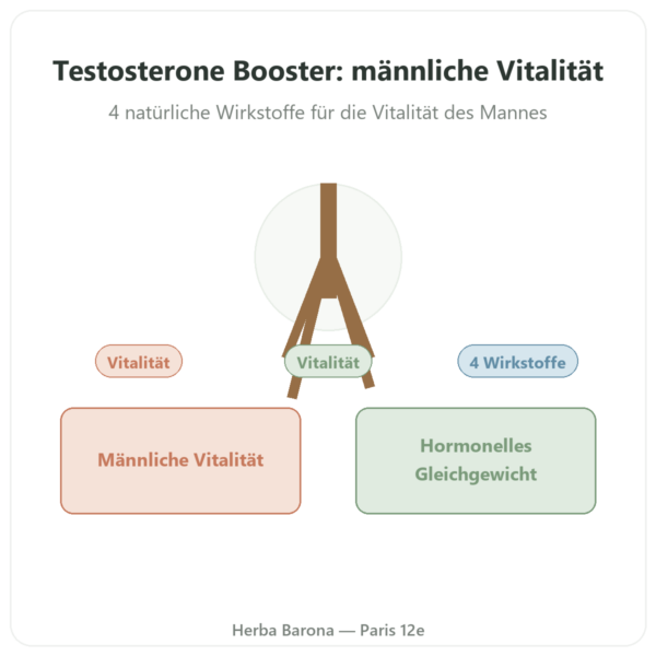 Testosteron Booster – Nutrimuscle – 120 Kapseln Vorstellung Paris Herba Barona