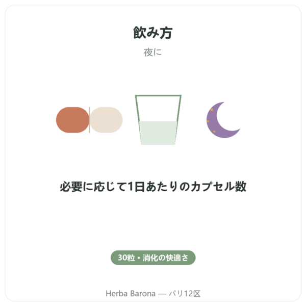 Transit Intestinal Essence Pure 30カプセル directions and dosage Paris Herba Barona