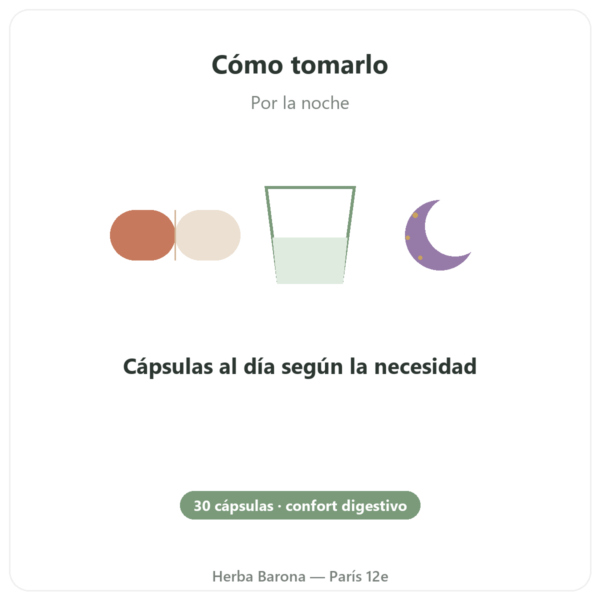 Tránsito Intestinal Essence Pure – 30 Cápsulas modo de empleo y dosis Paris Herba Barona