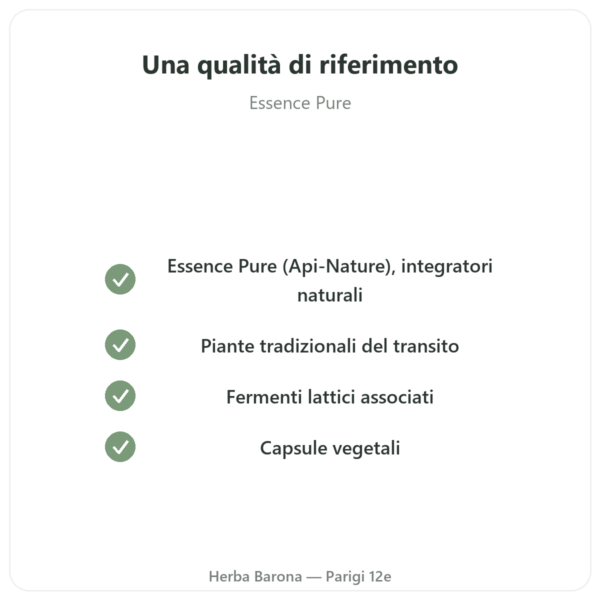 Transito Intestinale Essence Pure – 30 Capsule qualità Paris Herba Barona