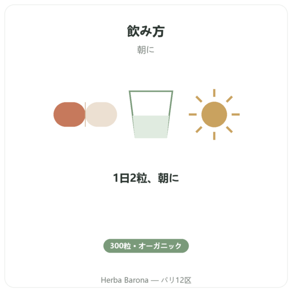 Tribulus terrestris Dynveo オーガニック 300カプセル directions and dosage Paris Herba Barona