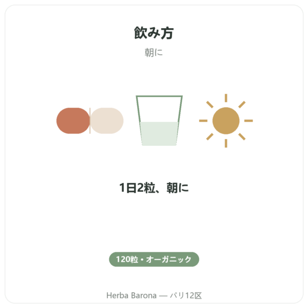 オーガニック トリビュラス Dynveo VemoHerb TS – サポニン90％ 120カプセル directions and dosage Paris Herba Barona