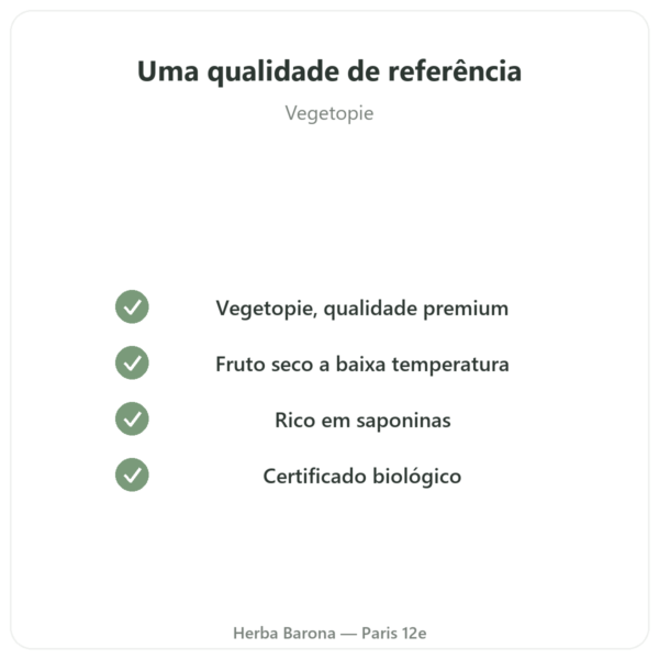 Tribulus Terrestris Bio em Pó 200g – Premium – Vegetopie – Comprar qualidade Paris Herba Barona