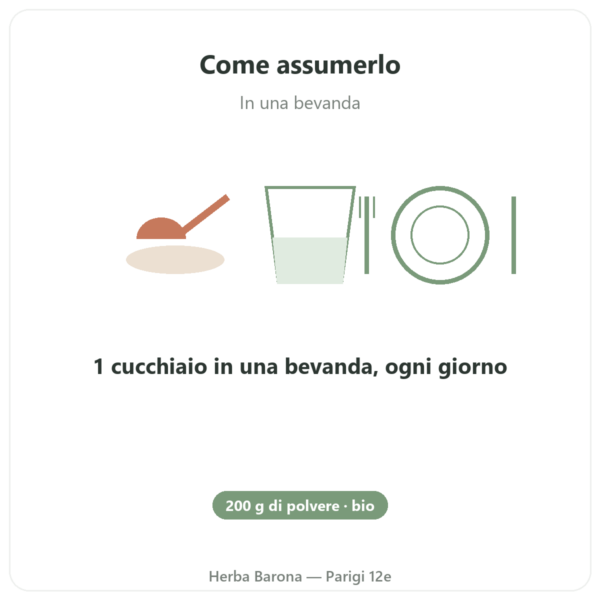 Tribulus Terrestris Bio in polvere 200g – Premium – Vegetopie modo d'uso e dosaggio Paris Herba Barona