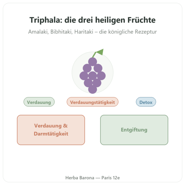 Triphala – Ayur-vana – 60 Kapseln Vorstellung Paris Herba Barona
