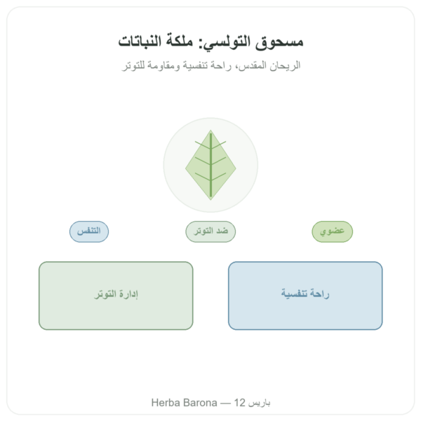 تولسي عضوي (الريحان المقدس) - كيس مسحوق - 150 غ - Ayur-vana عرض المنتج Paris Herba Barona
