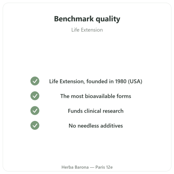 Two-Per-Day Multivitamin – Life Extension – 120 capsules quality Paris Herba Barona