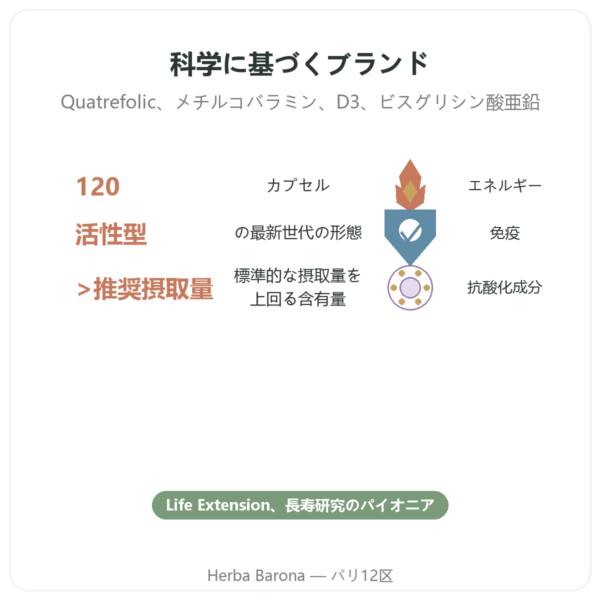 Two-Per-Day マルチビタミン – Life Extension – 120カプセル benefits and key facts Paris Herba Barona