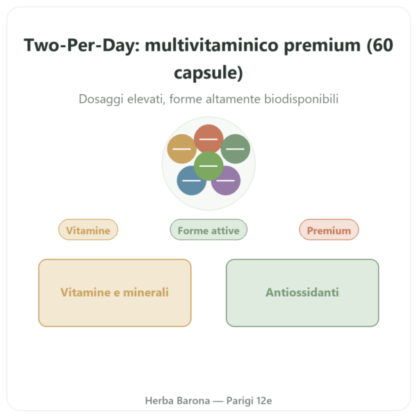 Two-Per-Day Multivitaminico – Life Extension – 60 Capsule Vegetali presentazione Paris Herba Barona