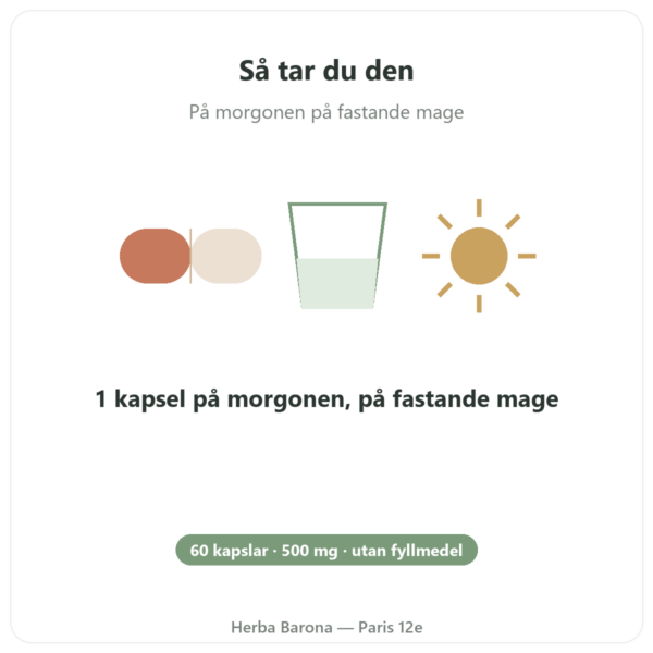 L-Tyrosin 500 mg – Dynveo – 60 kapslar användning och dosering Paris Herba Barona