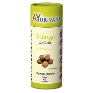 Vidanga (Embelia ribes) ayur vana 60 gélules Paris Herba Barona