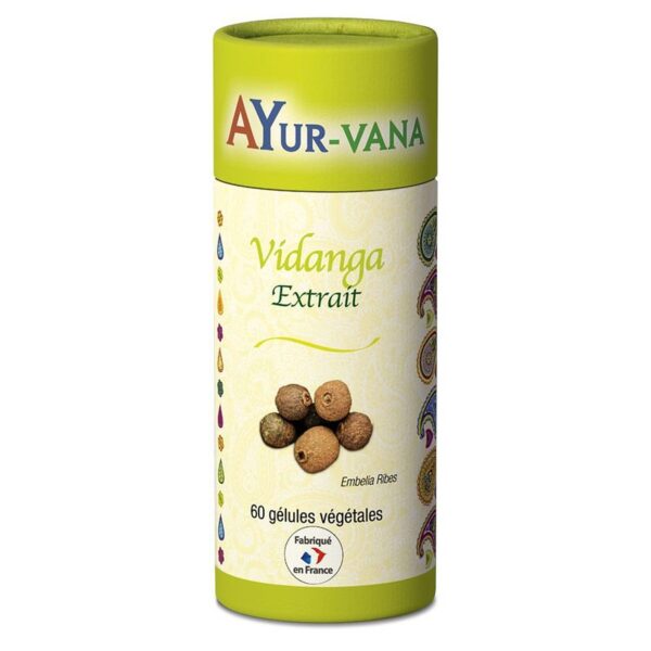 Vidanga (Embelia ribes) ayur vana 60 gélules Paris Herba Barona