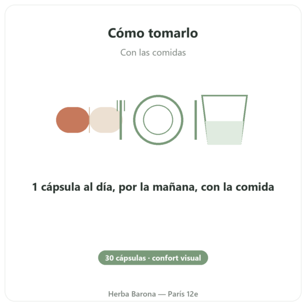 Vilux 24 – Be-Life – 30 Cápsulas – Confort Visual modo de empleo y dosis Paris Herba Barona