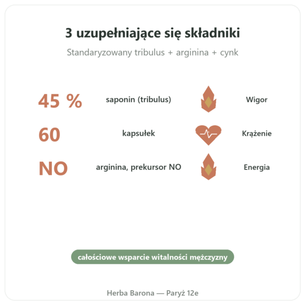 Virigo – Distriform' – 60 kapsułek – Witalność męska korzyści i najważniejsze fakty Paris Herba Barona