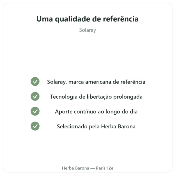 Vitamina C 1000mg Solaray ação prolongada – 100 comprimidos qualidade Paris Herba Barona