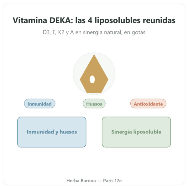 Vitamina DEKA – Dr Jacob's – Gotas presentación Paris Herba Barona