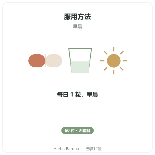 Dynveo 维生素 B12 60 粒胶囊 250ug 三种活性形式 使用方法与建议剂量 Paris Herba Barona