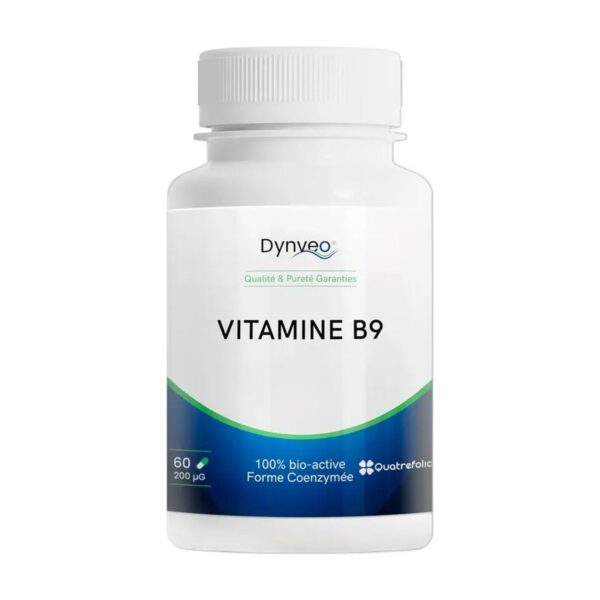 Vitamine B9 Quatrefolic Dynveo 200 ug 60 gélules Dynveo Paris 12e Herba Barona