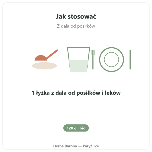 Węgiel roślinny aktywny 120 g w proszku – Dynveo sposób użycia i dawkowanie Paris Herba Barona